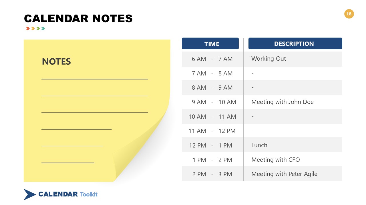 Free 2026 Calendar Powerpoint Template And Google Slides Theme 18
