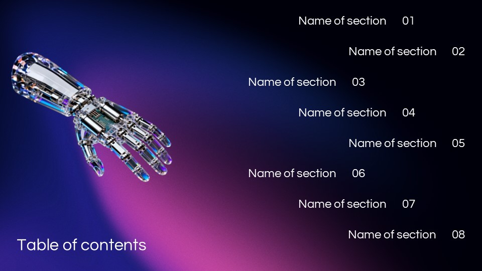 Free Ai Automation Powerpoint Template 2