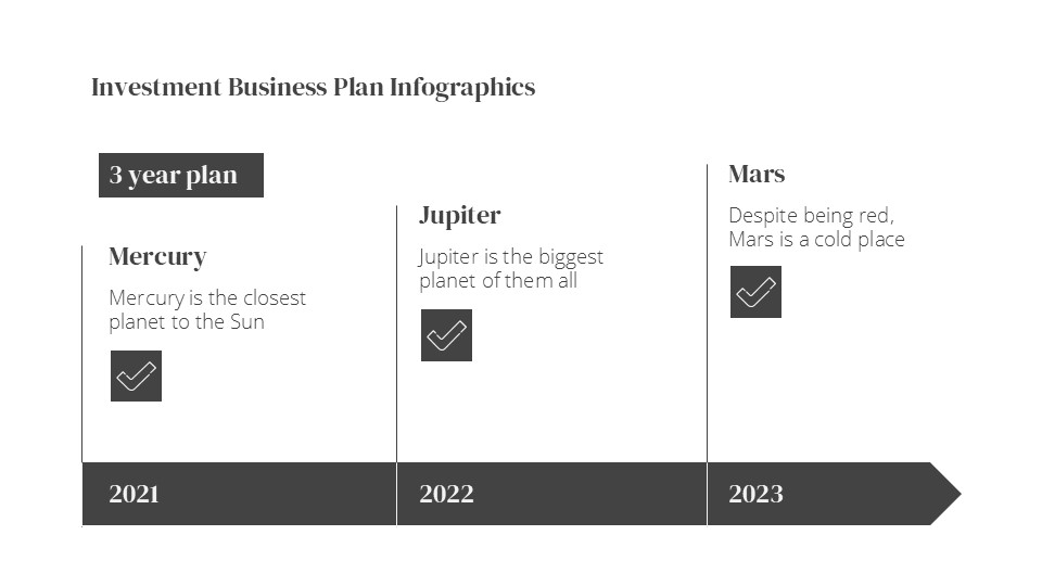 Free Black Investment Business Plan Infographics 18