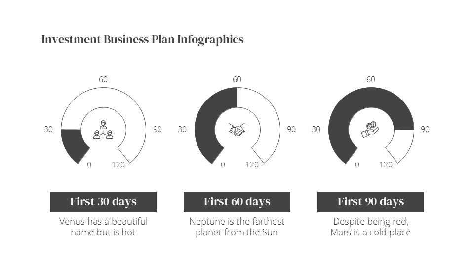 Free Black Investment Business Plan Infographics 29