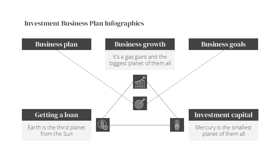 Free Black Investment Business Plan Infographics 9