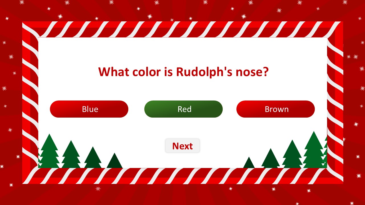 Free Christmas Family Feud Powerpoint Template 2