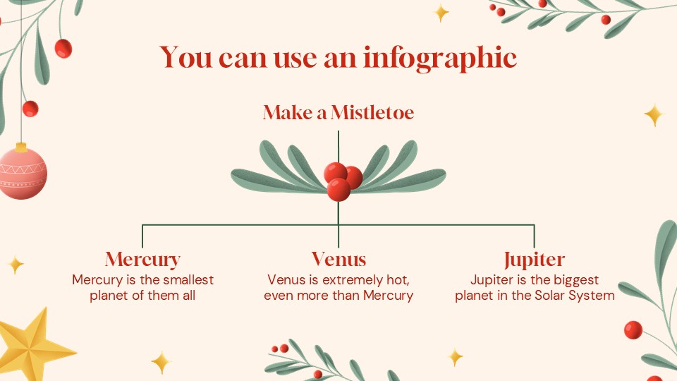 Free Christmas Mistletoe Presentation Theme 10
