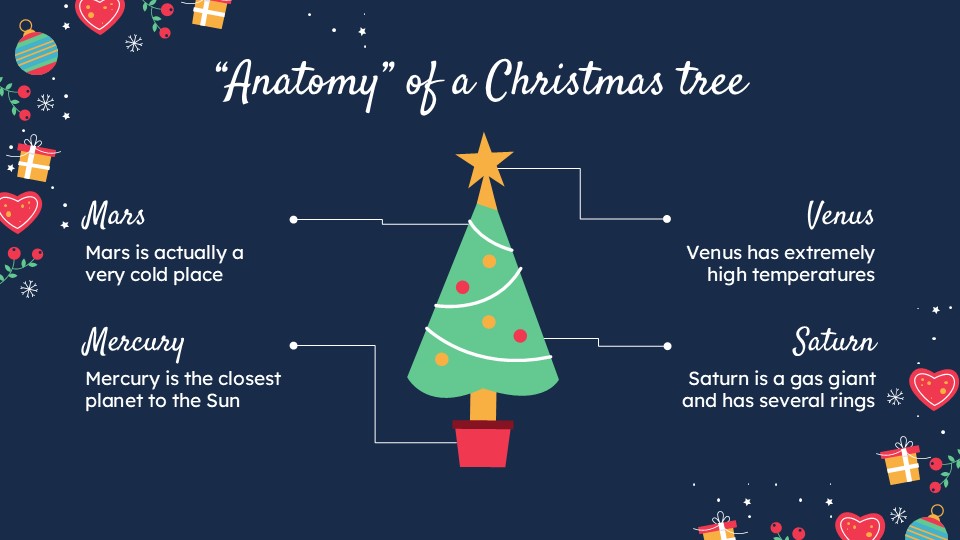 Free Christmas Pattern For Powerpoint And Google Slides 23