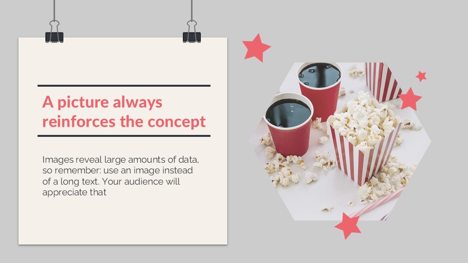 Free Cinema And Popcorn Theme Powerpoint And Google Slides 26