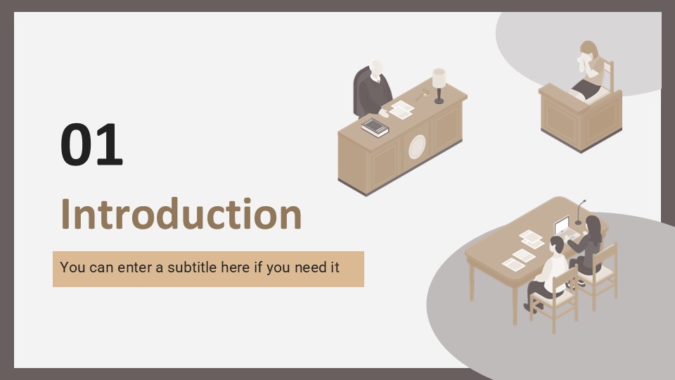 Free Civil Law Studies Bachelor's Degree Presentation Template 4