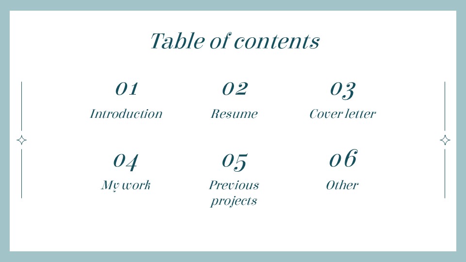 Free Clean And Elegant Portfolio Presentation Template 2