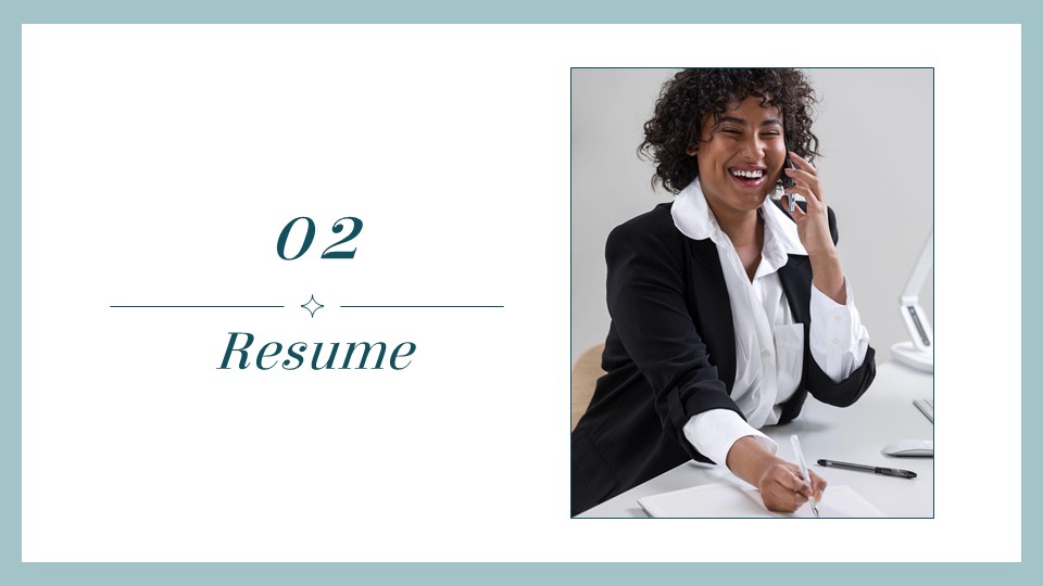 Free Clean And Elegant Portfolio Presentation Template 5