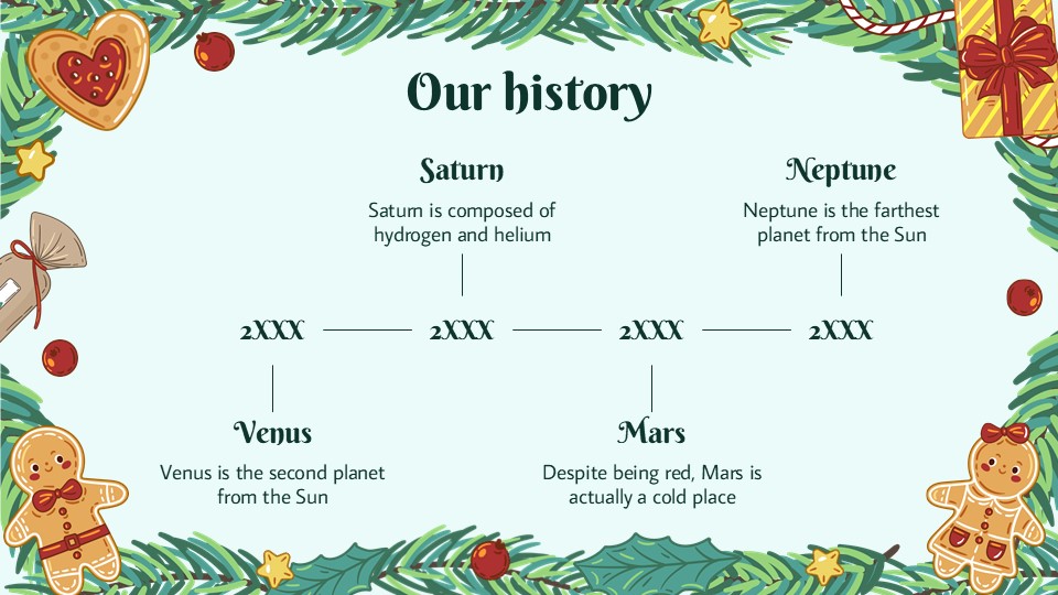 Free Digital Advent Calendar Presentation Theme 10