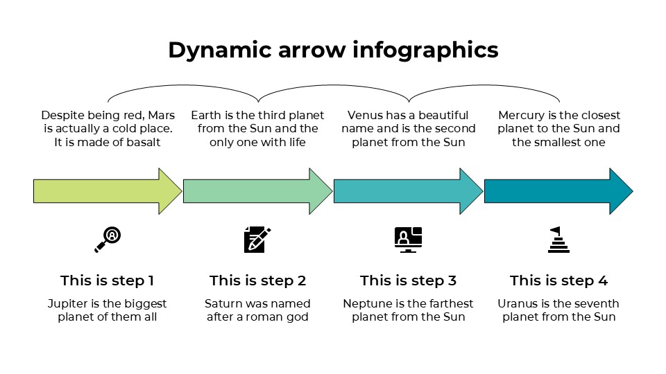 Free Dynamic Arrow Infographics For Powerpoint 2