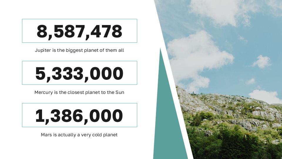 Free Elegant Landscape Presentation Theme 18