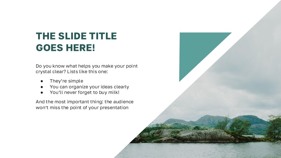 Free Elegant Landscape Presentation Theme 7