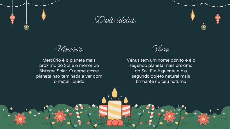 Free Enchanted Christmas Tree Powerpoint Template 5