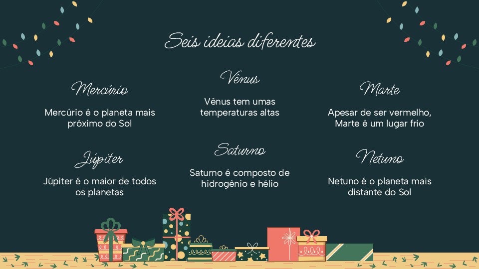 Free Enchanted Christmas Tree Powerpoint Template 8