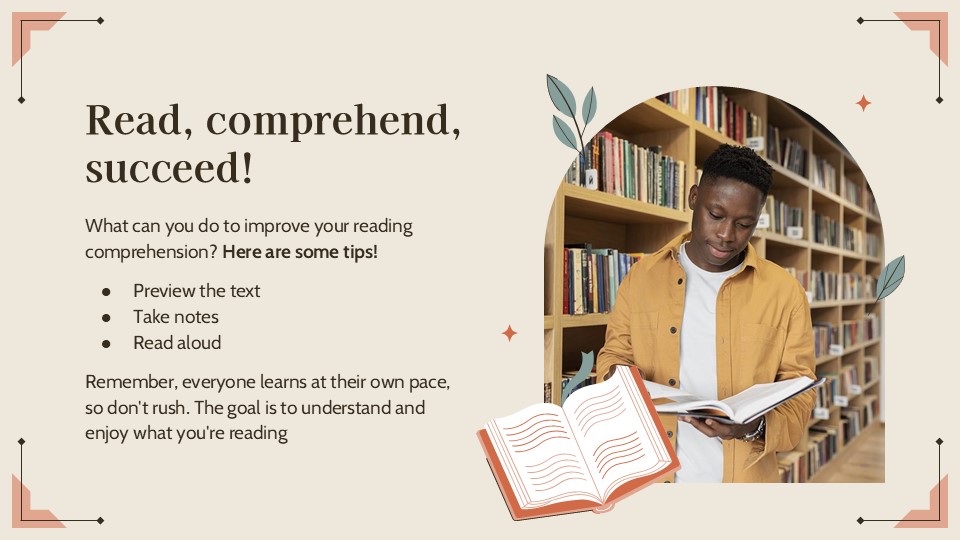 Free English Literature Class Powerpoint Template 4