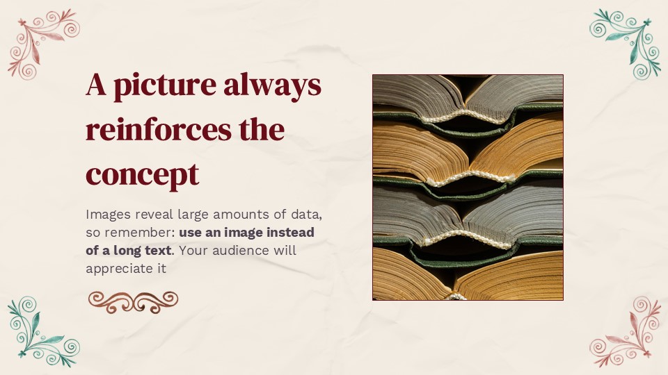 Free English Literature History Powerpoint Template 15