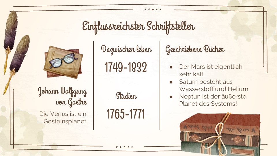 Free German Literature Thesis Presentation Theme 48