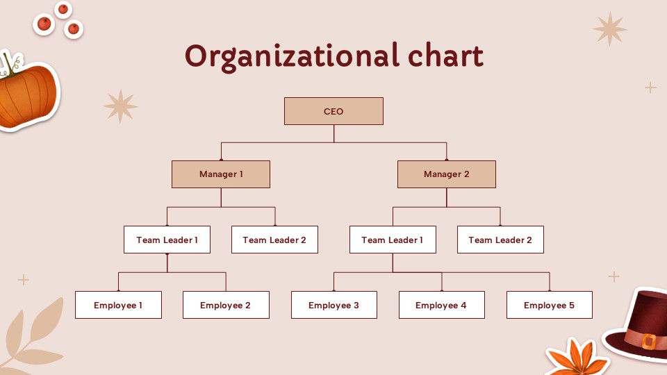 Free Happy Thanksgiving Newsletter Powerpoint Template 15