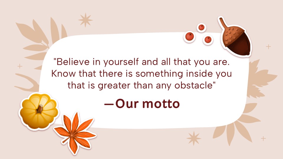 Free Happy Thanksgiving Newsletter Powerpoint Template 9