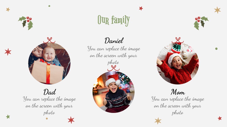 Free Holly Jolly Presentation Theme And Powerpoint Template 41