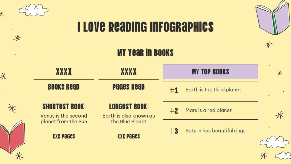 Free I Love Reading Infographics For Powerpoint 11
