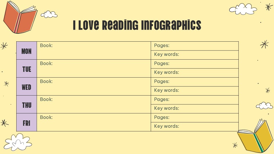 Free I Love Reading Infographics For Powerpoint 15