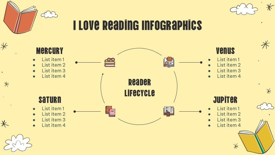 Free I Love Reading Infographics For Powerpoint 9