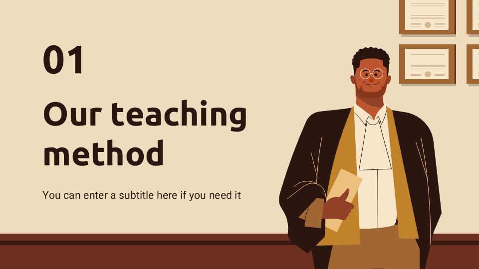 Free Law Center Presentation Template 4