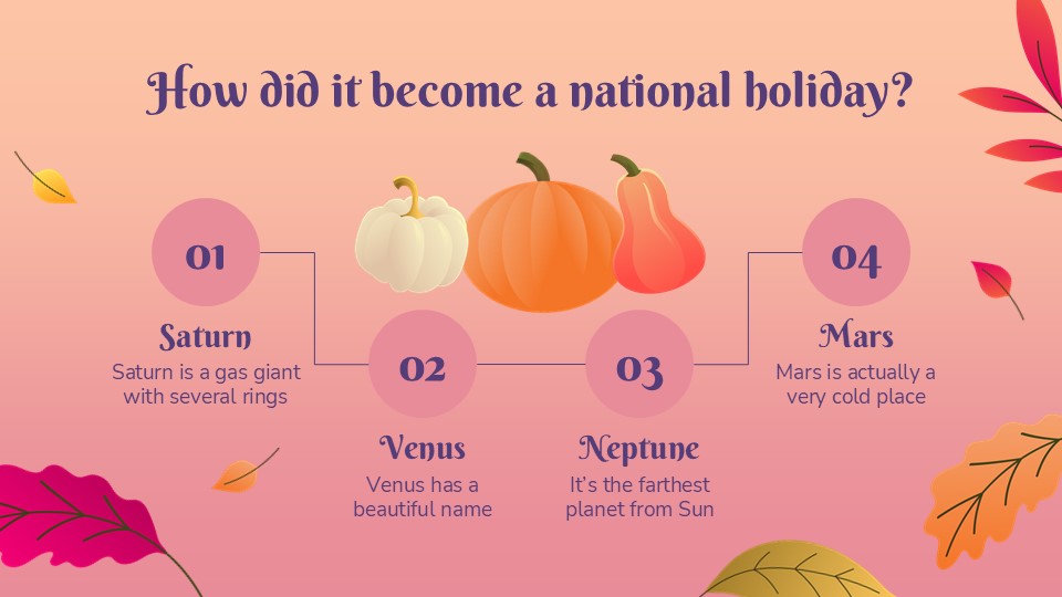 Free Learn More About Thanksgiving Presentation Template 18