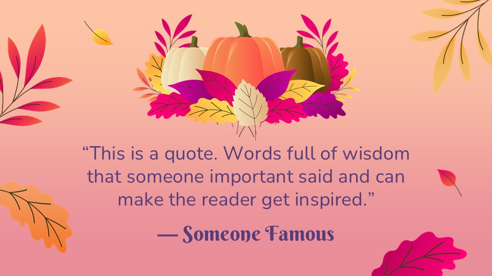 Free Learn More About Thanksgiving Presentation Template 6