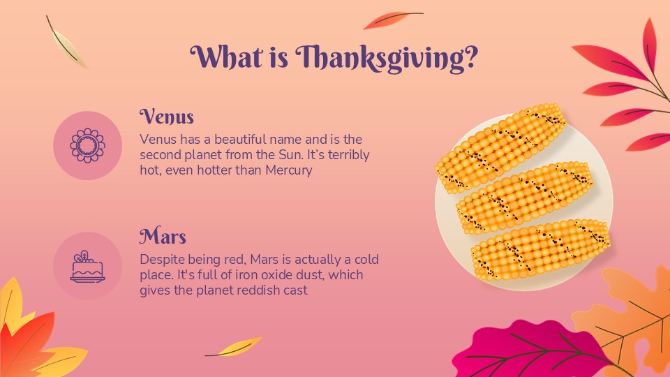 Free Learn More About Thanksgiving Presentation Template 8