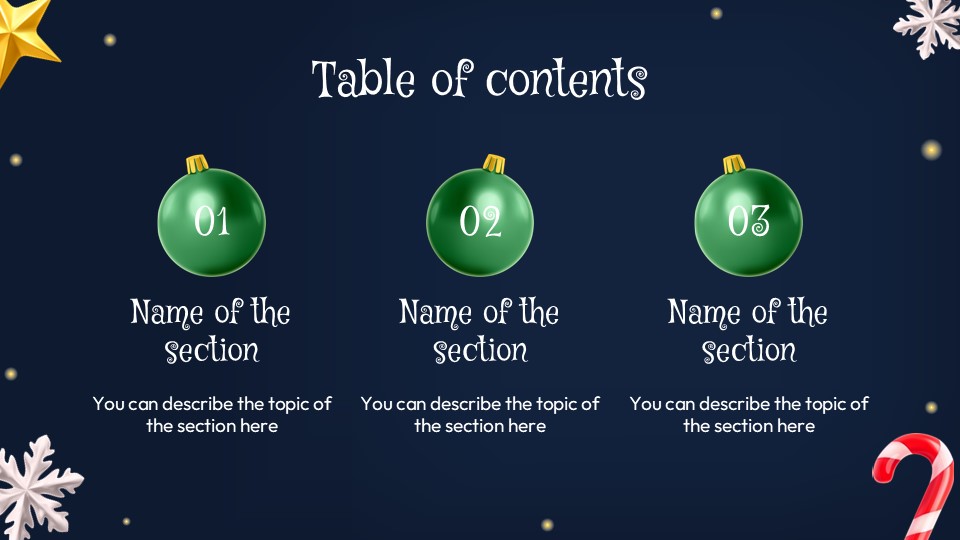 Free Merry Christmas Party Presentation Theme 2