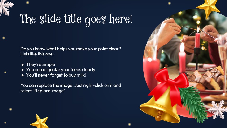 Free Merry Christmas Party Presentation Theme 4