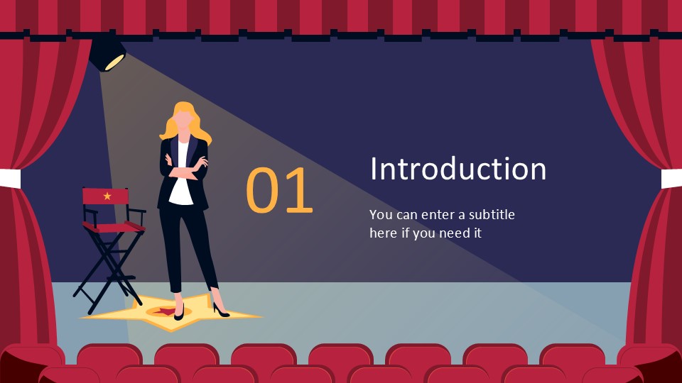 Free Movie Awards Ceremony Presentation Theme 4