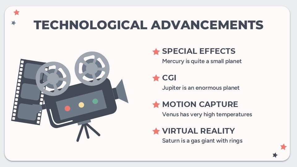 Free Movie Clapperboard Presentation Theme 33