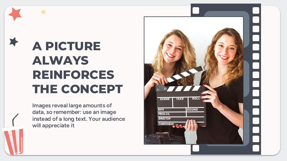 Free Movie Clapperboard Presentation Theme 6