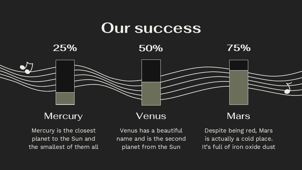 Free Music Record Studio Powerpoint Template 12
