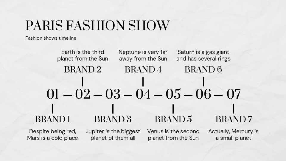 Free Paris Fashion Show Infographics For Powerpoint And Google Slides 20