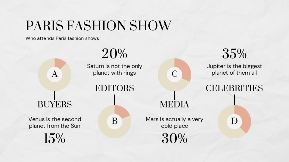 Free Paris Fashion Show Infographics For Powerpoint And Google Slides 4
