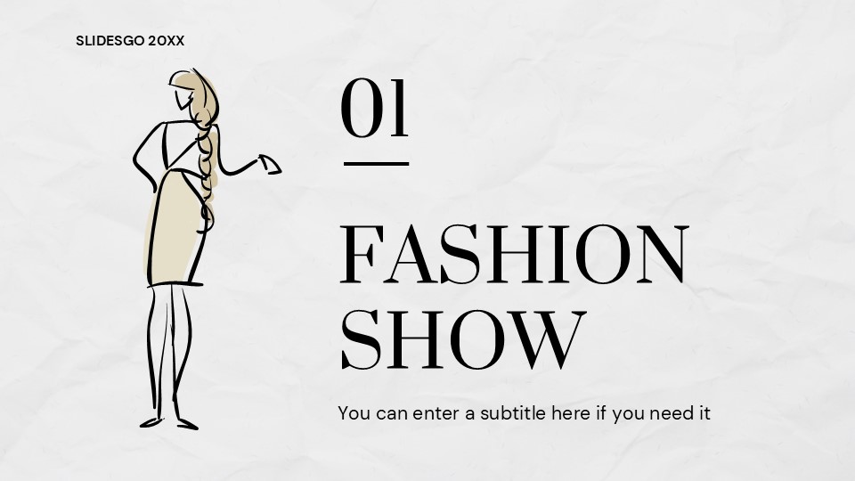 Free Paris Fashion Show Presentation Theme 5