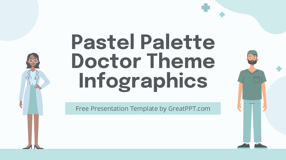 Free Pastel Palette Doctor Infographics For Powerpoint 1