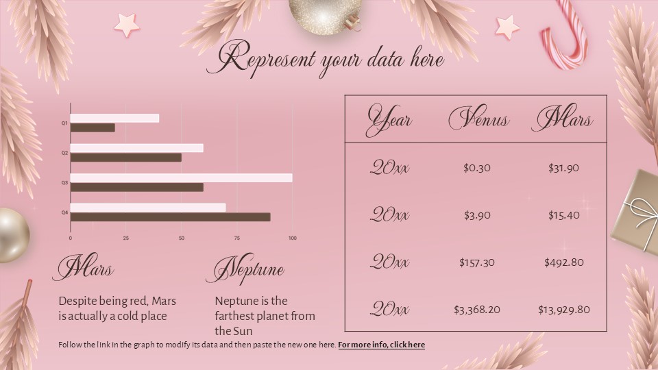 Free Pink Christmas Festivities Presentation Theme 11