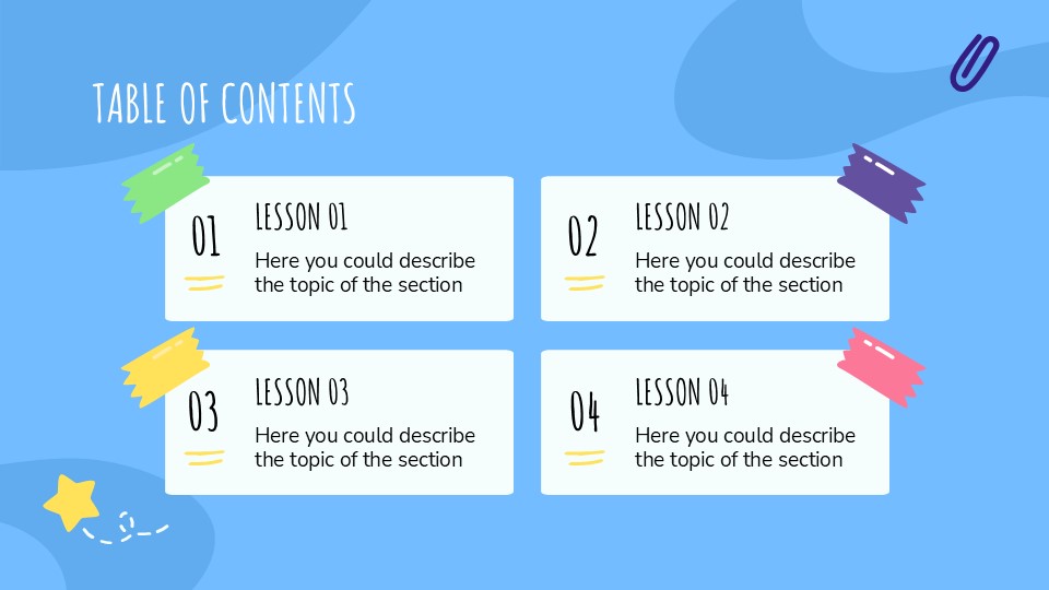 Free Presentation Mini Theme With Doodle Gifs 2