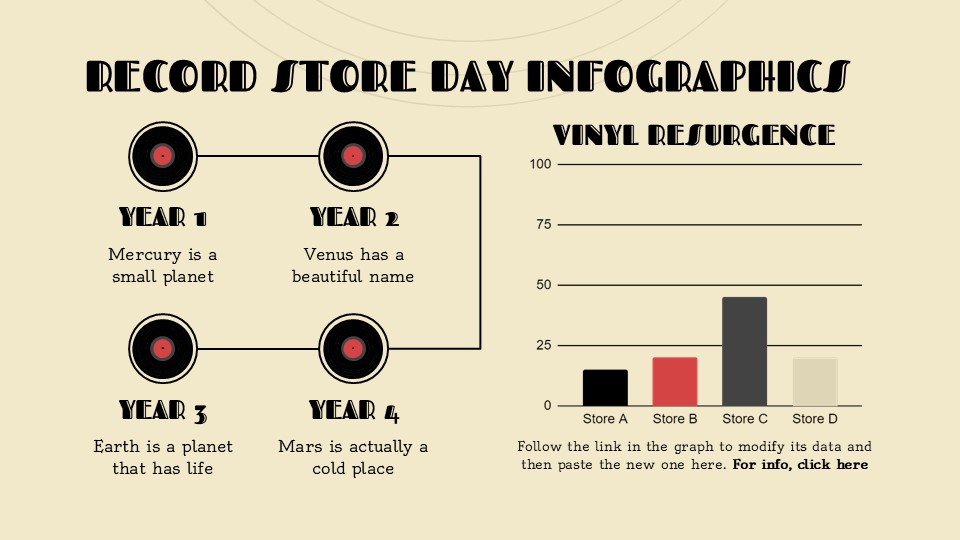 Free Record Store Day Infographics For Powerpoint 3