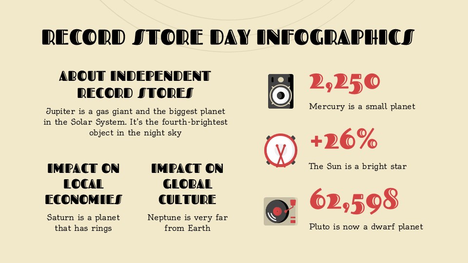 Free Record Store Day Infographics For Powerpoint 9