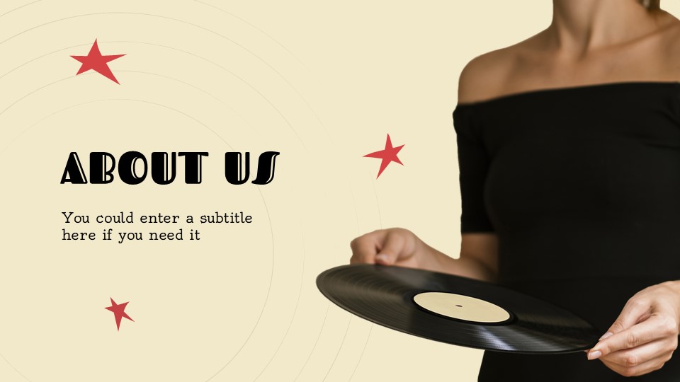 Free Record Store Day Presentation Template 8