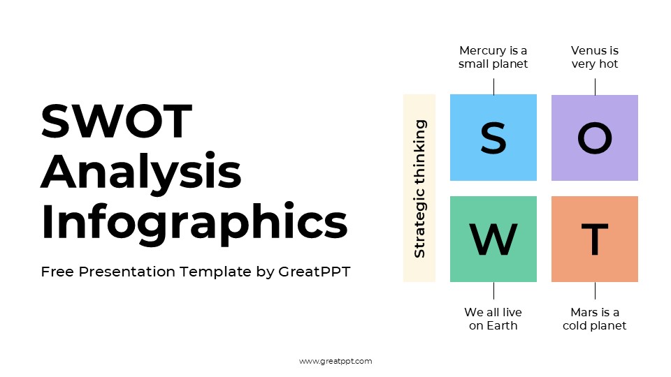 Free Swot Analysis Infographics For Powerpoint And Google Slides 1