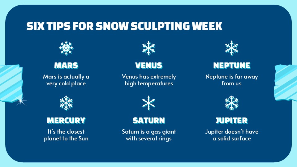 Free Snow Sculpting Week Presentation Template 10