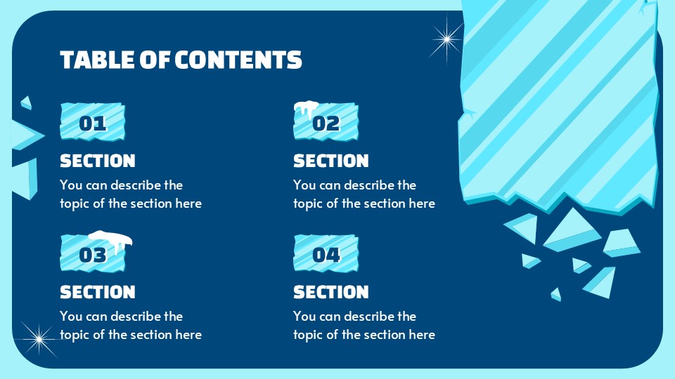 Free Snow Sculpting Week Presentation Template 2