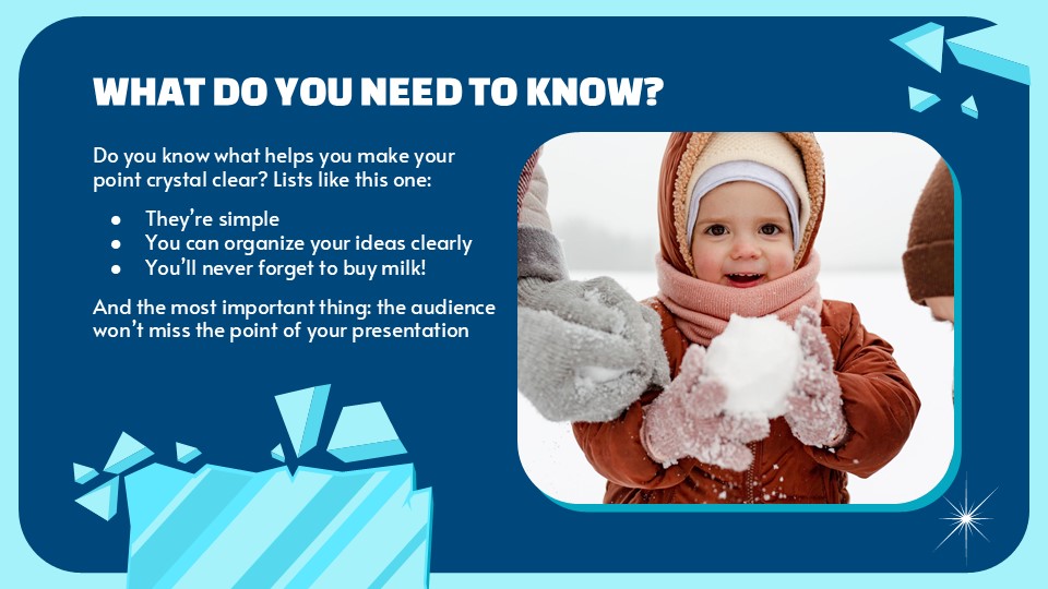 Free Snow Sculpting Week Presentation Template 6